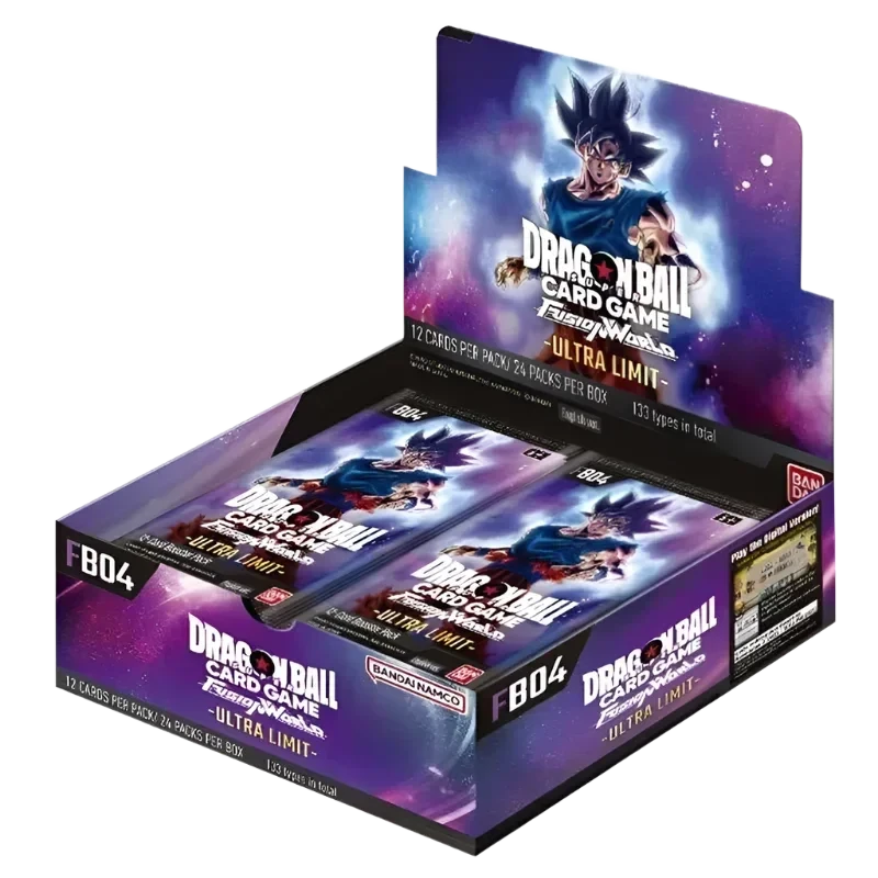 Dragon Ball Super CG Fusion World - Ultra Limit (FB04) - Booster Box(Dragon Ball Super Cg Fusion World Dbs Fb04 Booster Box) 1 Dragon Ball Super CG Fusion World - Ultra Limit (FB04) - Booster Box(Dragon Ball Super Cg Fusion World Dbs Fb04 Booster Box)