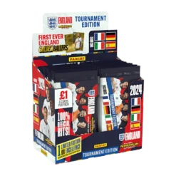 Panini - 2024 England Adrenalyn XL Official Tournament Edition Football (Soccer) - Booster Box (50 Packs)(Panini 2024 England Adrenalyn Xl Official Tournament Edition Football Soccer Booster Box 50 Packs)