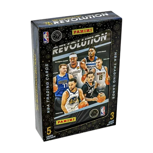 Panini - 2023/24 Revolution Basketball (NBA) - Winter Tin(Panini 2023 24 Revolution Basketball Nba Winter Tin) 1 Panini - 2023/24 Revolution Basketball (NBA) - Winter Tin(Panini 2023 24 Revolution Basketball Nba Winter Tin)