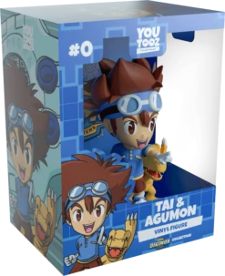 Youtooz - Digimon - Tai And Agumon Vinyl Figure #0(Youtooz Digimon Tai And Agumon Vinyl Figure 0)