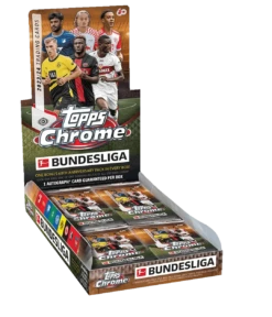Topps - 2023/24 Chrome Bundesliga Football (Soccer) - Hobby Box(Topps 2023 24 Chrome Bundesliga Football Soccer Hobby Box)