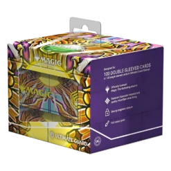 Ultimate Guard - Sidewinder XenoSkin - 100+ Deck Case - Magic: The Gathering - Aetherdrift - Solar Gearhulk(Ultimate Guard Sidewinder Xenoskin 100 Deck Case Magic The Gathering Aetherdrift Design 5)