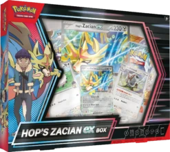 Pokemon TCG - Scarlet & Violet - Hop's Zacian Ex Collection Box(Pokemon Tcg Scarlet Violet Hops Zacian Ex Collection Box)