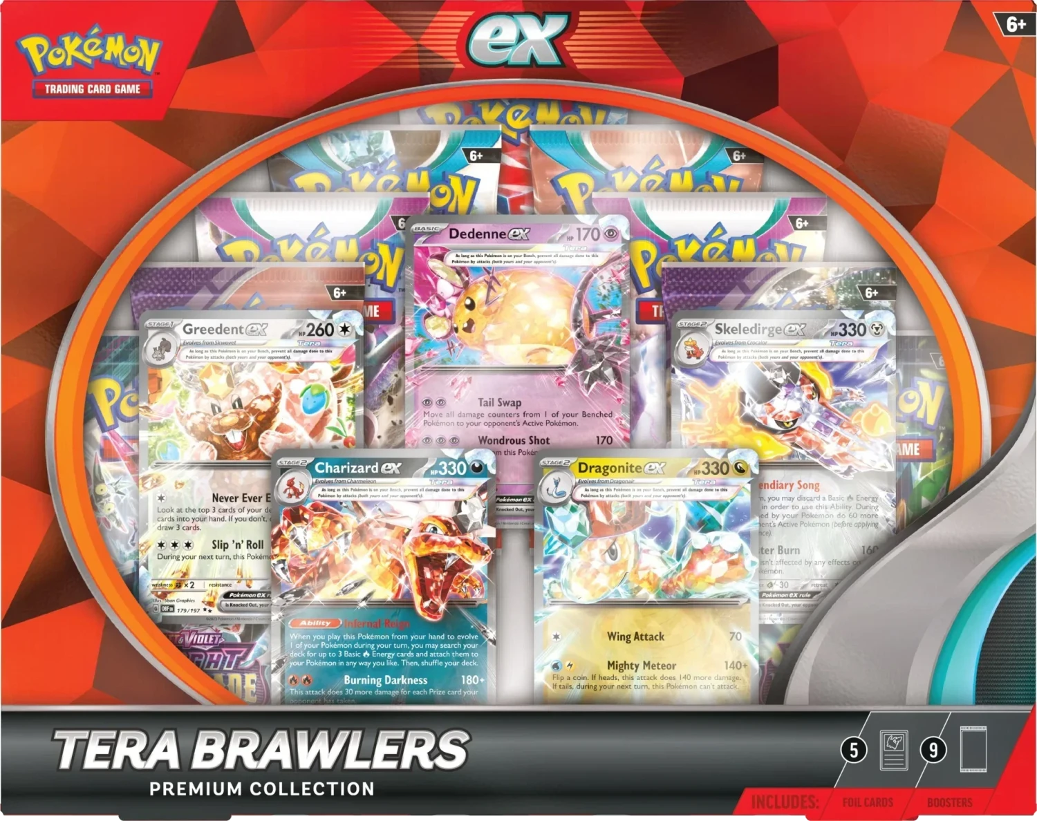 Pokemon TCG - Scarlet & Violet -Tera Brawlers Premium Collection Box(Pokemon Tcg Scarlet Violet Tera Brawlers Premium Collection Box) 3 Pokemon TCG - Scarlet & Violet -Tera Brawlers Premium Collection Box(Pokemon Tcg Scarlet Violet Tera Brawlers Premium Collection Box) - Image 3