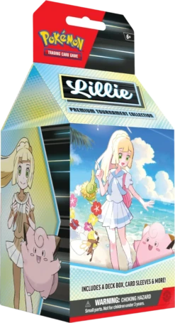 Pokemon TCG - Premium Tournament Collection Box - Lillie(Pokemon Tcg Premium Tournament Collection Box Lillie)