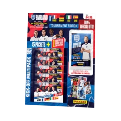 Panini - 2024 England Adrenalyn XL Official Tournament Edition Football (Soccer) - Kick-Off Multipack(Panini 2024 England Adrenalyn Xl Official Tournament Edition Football Soccer Kick Off Multipack)