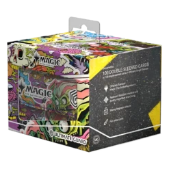 Ultimate Guard - Sidewinder XenoSkin - 100+ Deck Case - Magic: The Gathering - Aetherdrift - Revved-Up Racers(Ultimate Guard Sidewinder Xenoskin 100 Deck Case Magic The Gathering Aetherdrift Design 9)