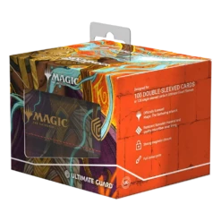 Ultimate Guard - Sidewinder XenoSkin - 100+ Deck Case - Magic: The Gathering - Aetherdrift - Ketramose, The New Dawn(Ultimate Guard Sidewinder Xenoskin 100 Deck Case Magic The Gathering Aetherdrift Design 3)