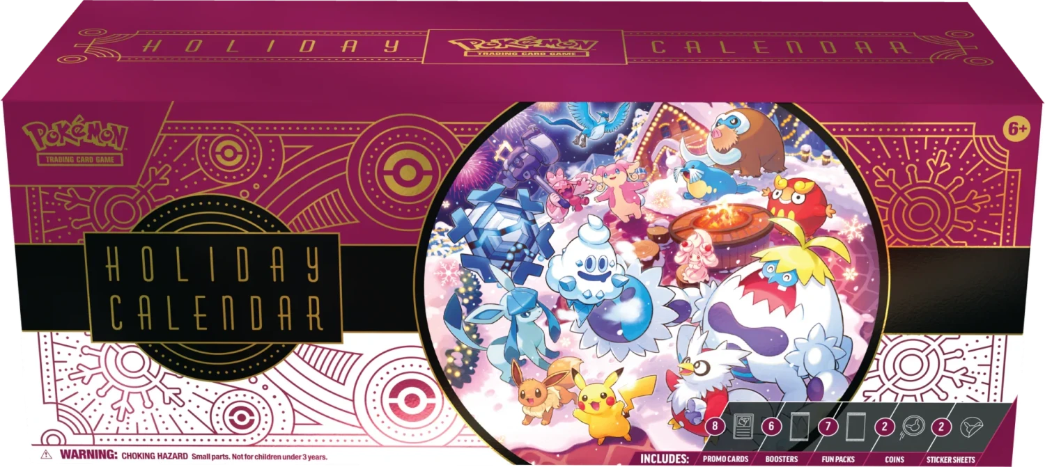 Pokemon TCG - Holiday Advent Calendar 2025(Pokemon Tcg Holiday Advent Calendar 2025) 2 Pokemon TCG - Holiday Advent Calendar 2025(Pokemon Tcg Holiday Advent Calendar 2025) - Image 2