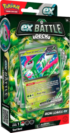 Pokemon TCG - Scarlet & Violet - Iron Leaves Ex Battle Deck(Pokemon Tcg Scarlet Violet Iron Leaves Ex Battle Deck)