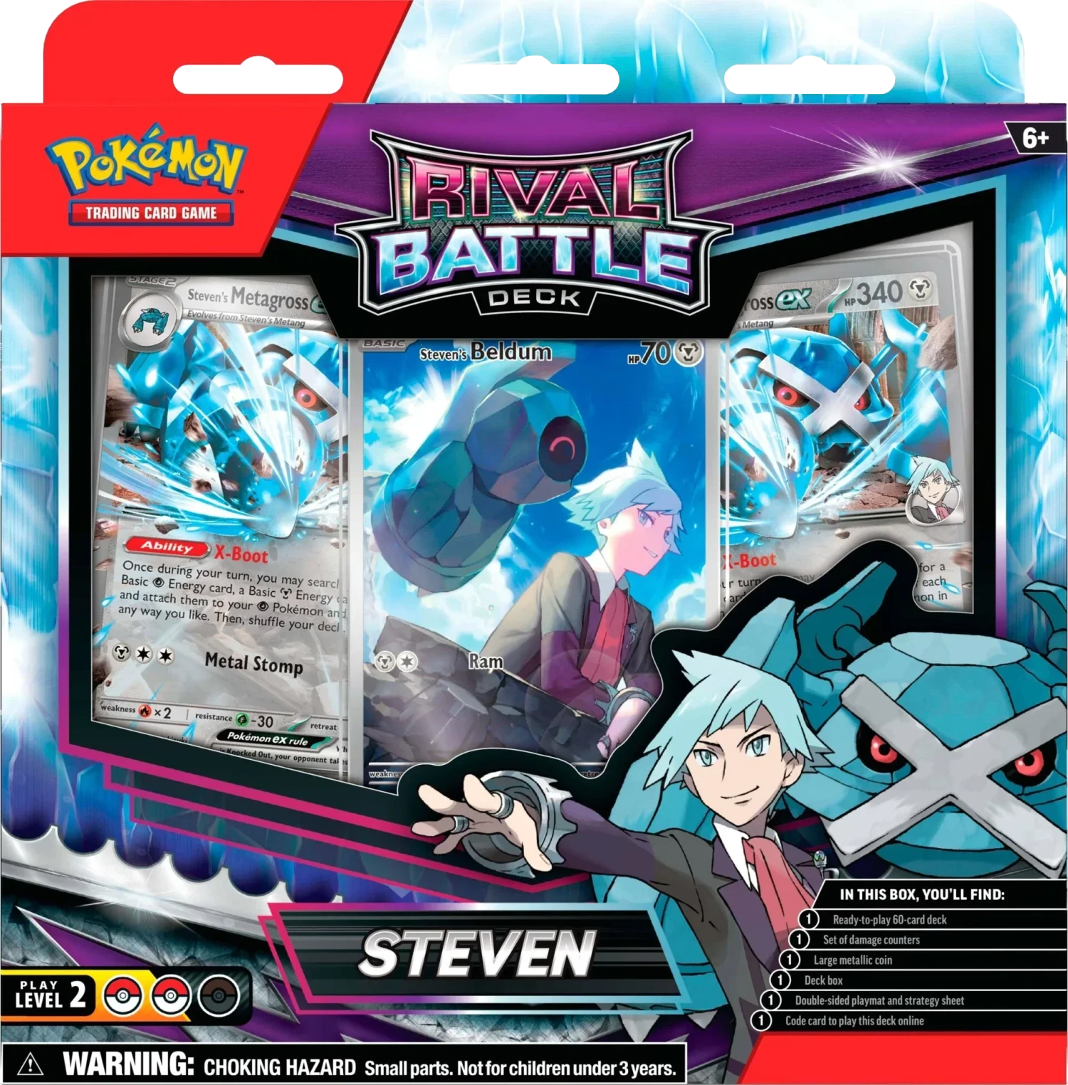 Pokemon TCG - Scarlet & Violet - Rival Battle Deck - Steven(Pokemon Tcg Scarlet Violet Rival Battle Deck Steven) 2 Pokemon TCG - Scarlet & Violet - Rival Battle Deck - Steven(Pokemon Tcg Scarlet Violet Rival Battle Deck Steven) - Image 2