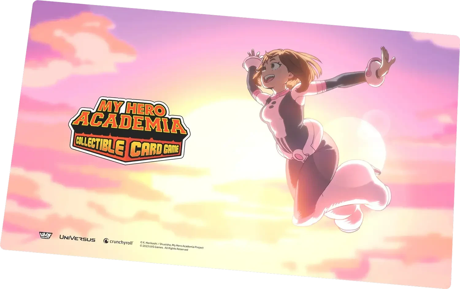 UniVersus CCG - My Hero Academia: Jet Burn - Ochaco Uraraka Playmat(Universus Tcg My Hero Academia Jet Burn Ochaco Uraraka Playmat) 3 UniVersus CCG - My Hero Academia: Jet Burn - Ochaco Uraraka Playmat(Universus Tcg My Hero Academia Jet Burn Ochaco Uraraka Playmat) - Image 3