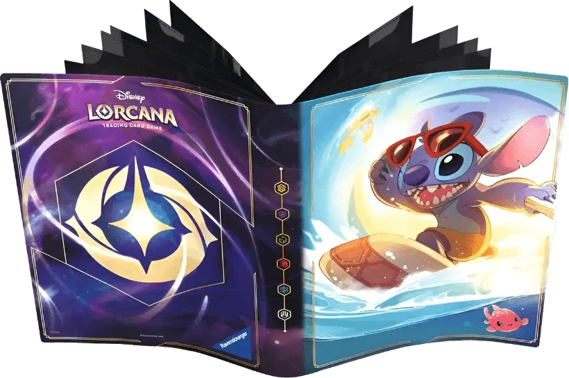 Disney - Lorcana TCG - Lorebook - Stitch 4-Pocket Portfolio(Disney Lorcana Tcg Lorebook Stitch 4 Pocket Portfolio) 2 Disney - Lorcana TCG - Lorebook - Stitch 4-Pocket Portfolio(Disney Lorcana Tcg Lorebook Stitch 4 Pocket Portfolio) - Image 2