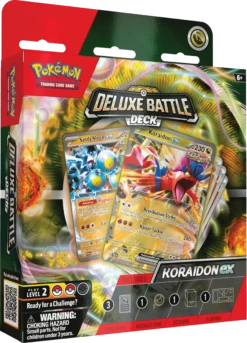 Pokemon TCG - Scarlet & Violet - Koraidon Ex Deluxe Battle Deck(Pokemon Tcg Scarlet Violet Koraidon Ex Deluxe Battle Deck)