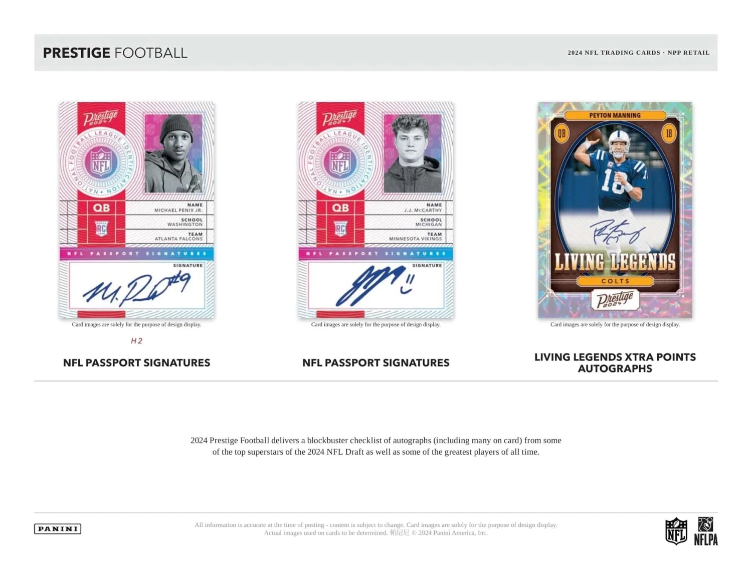 Panini - 2024 Prestige American Football (NFL) - Retail Box(Panini 2024 Prestige American Football Nfl Retail Box) 3 Panini - 2024 Prestige American Football (NFL) - Retail Box(Panini 2024 Prestige American Football Nfl Retail Box) - Image 3