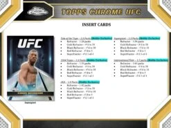 Topps - 2024 Chrome UFC - Hobby Box(Topps 2024 Chrome Ufc Hobby Box) -The Card Vault Store image4