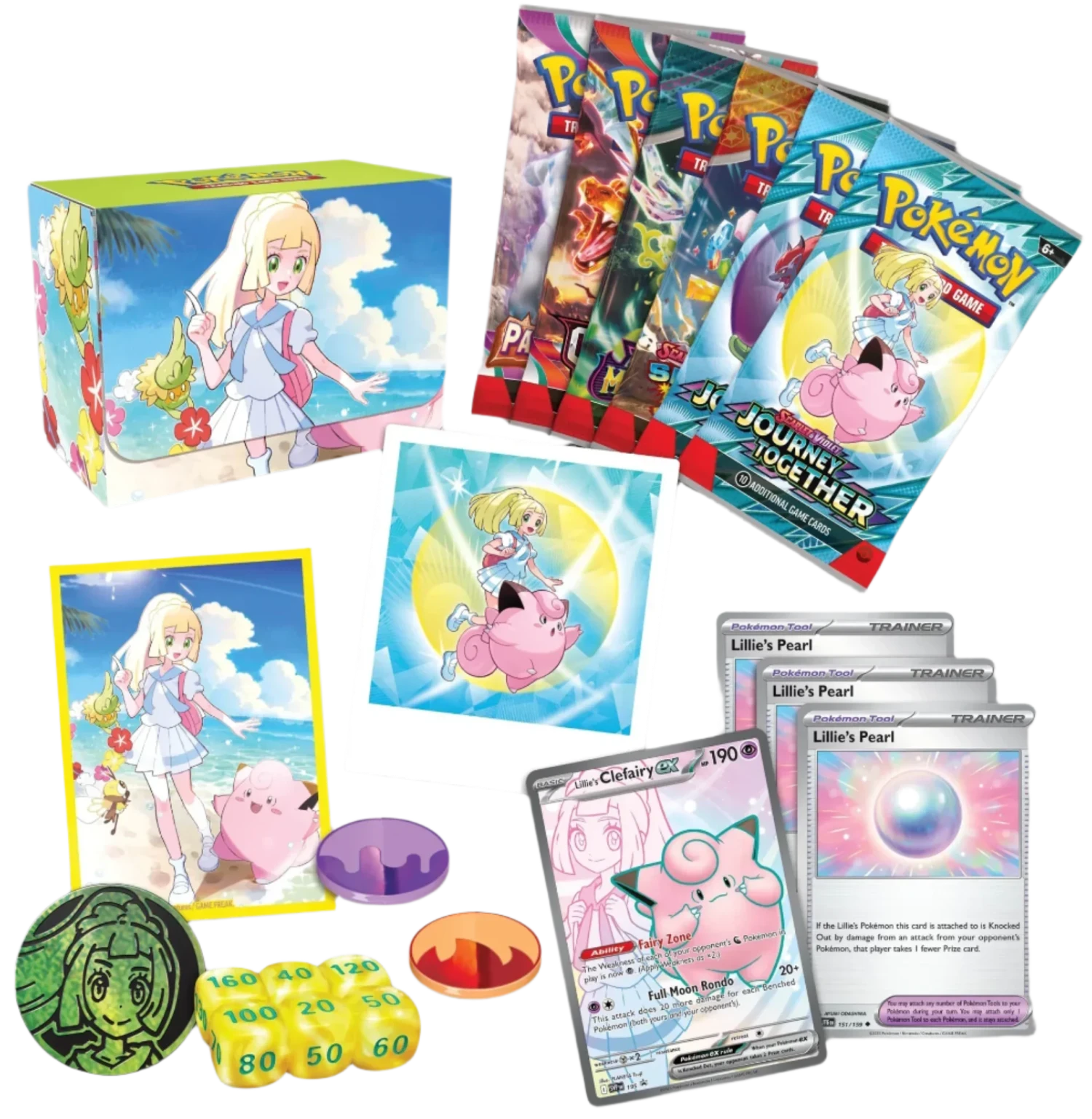 Pokemon TCG - Premium Tournament Collection Box - Lillie(Pokemon Tcg Premium Tournament Collection Box Lillie) 4 Pokemon TCG - Premium Tournament Collection Box - Lillie(Pokemon Tcg Premium Tournament Collection Box Lillie) - Image 4