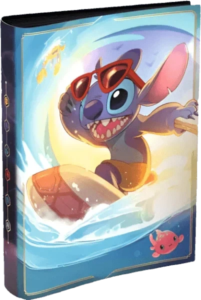 Disney - Lorcana TCG - Lorebook - Stitch 4-Pocket Portfolio(Disney Lorcana Tcg Lorebook Stitch 4 Pocket Portfolio) 1 Disney - Lorcana TCG - Lorebook - Stitch 4-Pocket Portfolio(Disney Lorcana Tcg Lorebook Stitch 4 Pocket Portfolio)