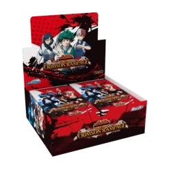 UniVersus CCG - My Hero Academia - Crimson Rampage (Series 2) Booster Box (24 Packs)(My Hero Academia Crimson Rampage Series 2 Booster Box 24 Packs)