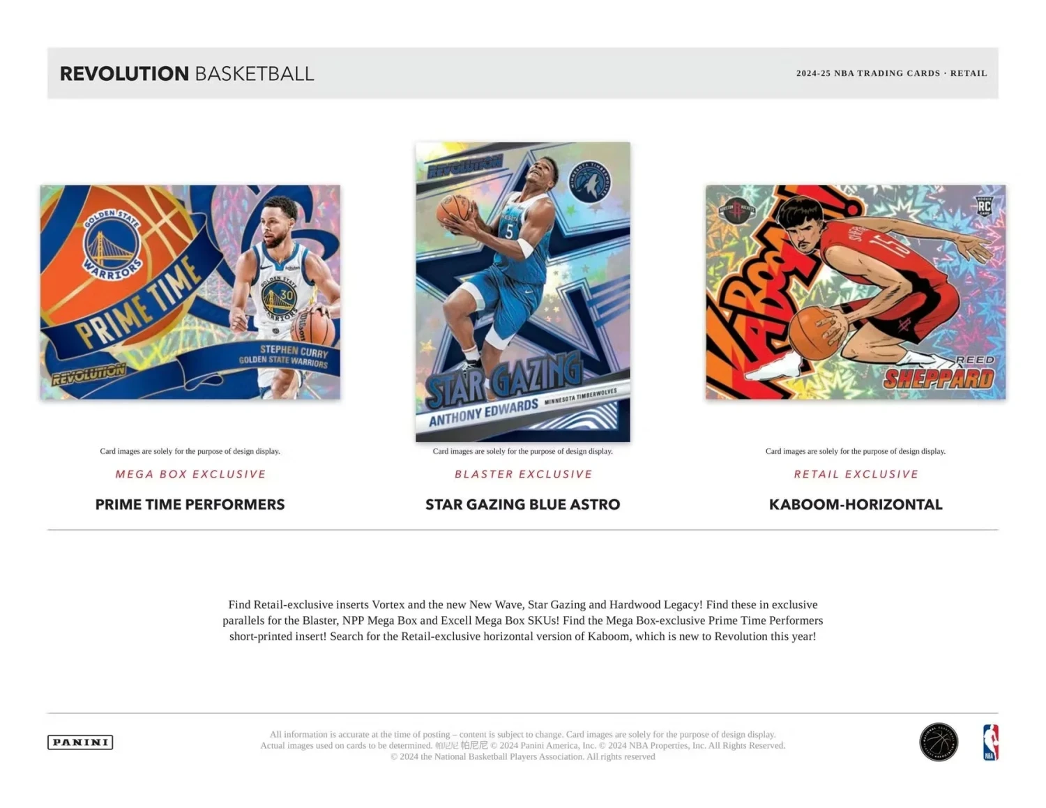 Panini - 2024/25 Revolution Basketball (NBA) - Blaster Box(Panini 2024 25 Revolution Basketball Nba Blaster Box) 4 Panini - 2024/25 Revolution Basketball (NBA) - Blaster Box(Panini 2024 25 Revolution Basketball Nba Blaster Box) - Image 4