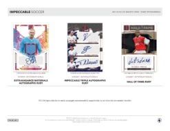Panini - 2023/24 Impeccable Football (Soccer) - International Hobby Box(Panini 2023 24 Impeccable Football Soccer International Hobby Box) -The Card Vault Store image4 da4f444d ff04 4975 b514 6b3ad075c9ad