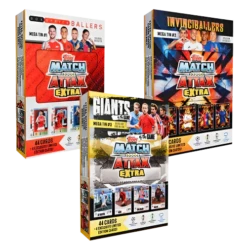 Topps - Match Attax Extra 2025 Football (Soccer) - Mega Tin(Topps Match Attax Extra 2025 Football Soccer Mega Tin)