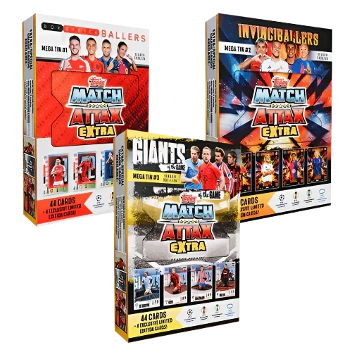 Topps - Match Attax Extra 2025 Football (Soccer) - Mega Tin(Topps Match Attax Extra 2025 Football Soccer Mega Tin) 1 Topps - Match Attax Extra 2025 Football (Soccer) - Mega Tin(Topps Match Attax Extra 2025 Football Soccer Mega Tin)