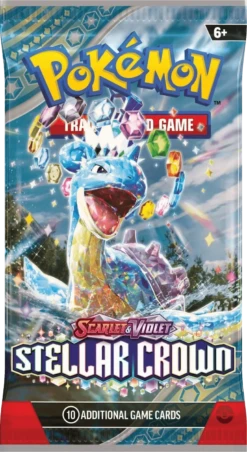 Pokemon TCG - Scarlet & Violet - Stellar Crown - 3-Pack Blister - Tinkaton(Pokemon Tcg Scarlet Violet Stellar Crown 3 Pack Blister Tinkaton) -The Card Vault Store image5 980b0308 197d 4e3f a018 e5c3088ed2de