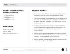 Panini - 2024/25 Prizm Basketball (NBA) - International Hobby Box(Panini 2024 25 Prizm Basketball Nba International Hobby Box) -The Card Vault Store image7 052e1559 9a15 4195 858c b98846cccd02