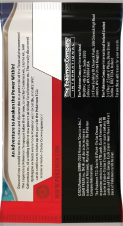 Pokemon TCG - Scarlet & Violet - Stellar Crown - 3-Pack Blister - Tinkaton(Pokemon Tcg Scarlet Violet Stellar Crown 3 Pack Blister Tinkaton) -The Card Vault Store image7 bb9fe04f 7f4d 4e21 837b bfceac752a67