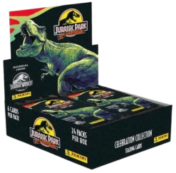 Panini Jurassic World Anniversary Trading Cards - Booster Box (24 Packs)(Jurassic World Anniversary Trading Card Booster Box)