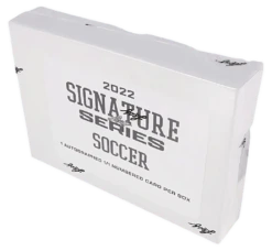 Leaf Trading Cards - 2022 Leaf Signature Series Football (Soccer) - Hobby Box(Leaf Trading Cards 2022 Leaf Signature Series Football Soccer Hobby Box)