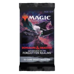 Magic: The Gathering - Adventures In The Forgotten Realms Draft Booster Pack(Magic The Gathering Adventures In The Forgotten Realms Draft Booster Pack)