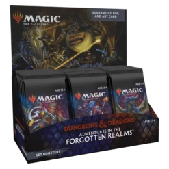 Magic: The Gathering - Adventures In The Forgotten Realms Set Booster Box(Magic The Gathering Adventures In The Forgotten Realms Set Booster Box)