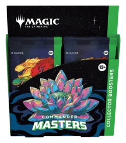 Magic: The Gathering - Commander Masters - Collector Booster Box (4 Packs)(Magic The Gathering Commander Masters Collector Booster Box 4 Packs)