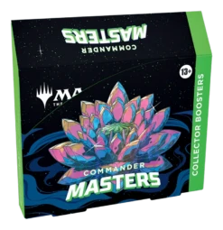 Magic: The Gathering - Commander Masters - Collector Booster Box (4 Packs)(Magic The Gathering Commander Masters Collector Booster Box 4 Packs) -The Card Vault Store magic the gathering commander masters collector booster box 4 packs the card vault 4