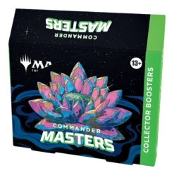 Magic: The Gathering - Commander Masters - Collector Booster Box (4 Packs)(Magic The Gathering Commander Masters Collector Booster Box 4 Packs) -The Card Vault Store magic the gathering commander masters collector booster box 4 packs the card vault 5