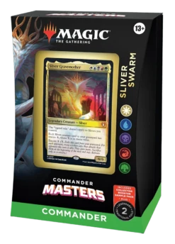Magic: The Gathering - Commander Masters Commander Deck - Sliver Swarm(Magic The Gathering Commander Masters Commander Deck Silver Swarm)