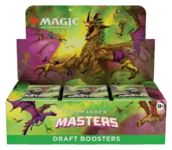 Magic: The Gathering - Commander Masters - Draft Booster Box (24 Packs)(Magic The Gathering Commander Masters Draft Booster Box 24 Packs)