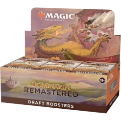 Magic: The Gathering - Dominaria Remastered Draft Booster Box (36 Packs)(Magic The Gathering Dominaria Remastered Draft Booster Box 36 Packs)