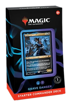 Magic: The Gathering - Evergreen Starter Commander Decks 2022 - Grave Danger(Magic The Gathering Evergreen Starter Commander Decks 2022 Grave Danger)