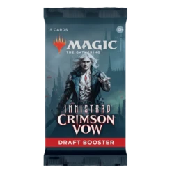 Magic: The Gathering - Innistrad: Crimson Vow Draft Booster Pack(Magic The Gathering Innistrad Crimson Vow Draft Booster Pack)