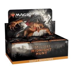 Magic: The Gathering - Innistrad: Midnight Hunt Draft Booster Box(Magic The Gathering Innistrad Midnight Hunt Draft Booster Box)