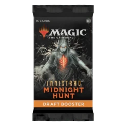 Magic: The Gathering - Innistrad: Midnight Hunt Draft Booster Pack(Magic The Gathering Innistrad Midnight Hunt Draft Booster Pack)