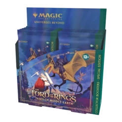 Magic: The Gathering - Lord Of The Rings: Tales Of Middle-Earth - Collector Booster Box (12 Packs) - Special Holiday Edition(Magic The Gathering Lord Of The Rings Tales Of Middle Earth Collector Booster Box 12 Packs Special Edition)