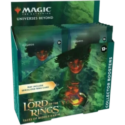 Magic: The Gathering - Lord Of The Rings: Tales Of Middle-Earth - Collector Booster Box (12 Packs)(Magic The Gathering Lord Of The Rings Tales Of Middle Earth Collector Booster Box 12 Packs)
