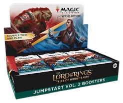 Magic The Gathering Magic: The Gathering - Lord Of The Rings: Tales Of Middle-Earth - Special Holiday Jumpstart Booster Box(Mtg Lord Of The Rings Holiday Jumpstart Booster Box)