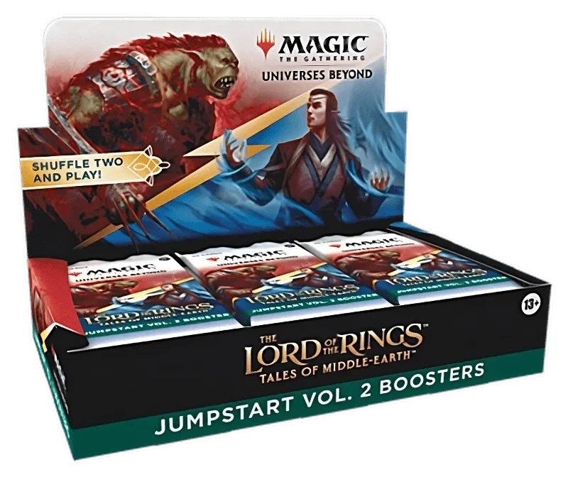 Magic The Gathering Magic: The Gathering - Lord Of The Rings: Tales Of Middle-Earth - Special Holiday Jumpstart Booster Box(Mtg Lord Of The Rings Holiday Jumpstart Booster Box) 1 Magic The Gathering Magic: The Gathering - Lord Of The Rings: Tales Of Middle-Earth - Special Holiday Jumpstart Booster Box(Mtg Lord Of The Rings Holiday Jumpstart Booster Box)