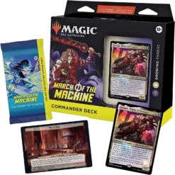 Magic: The Gathering - March Of The Machine - Commander Deck - Growing Threat(Magic The Gathering March Of The Machine Commander Deck Growing Threat)