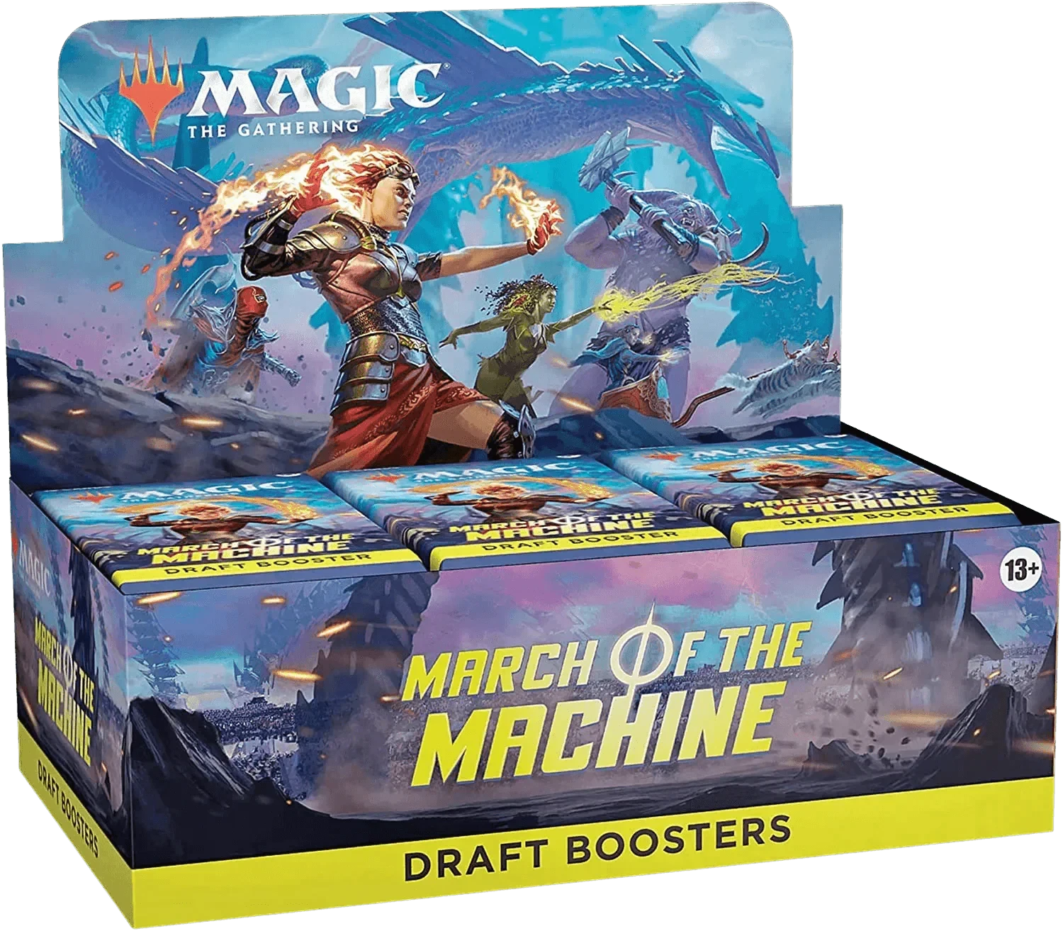 Magic: The Gathering - March Of The Machine Draft Booster Box (36 Packs)(Magic The Gathering March Of The Machine Draft Booster Box 36 Packs 1) 1 Magic: The Gathering - March Of The Machine Draft Booster Box (36 Packs)(Magic The Gathering March Of The Machine Draft Booster Box 36 Packs 1)